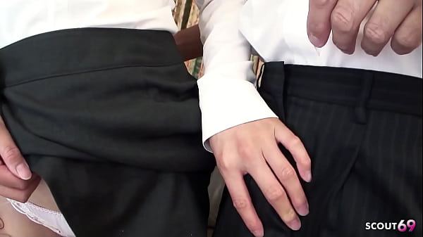 Asian Nerd Secretary seduce to Anal and DP MMF 3Some Sex in uncensored Japanese Porn