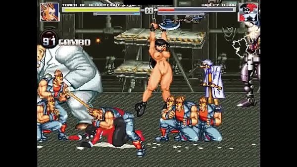 Hentai Mugen Harley Quinn Gangbang