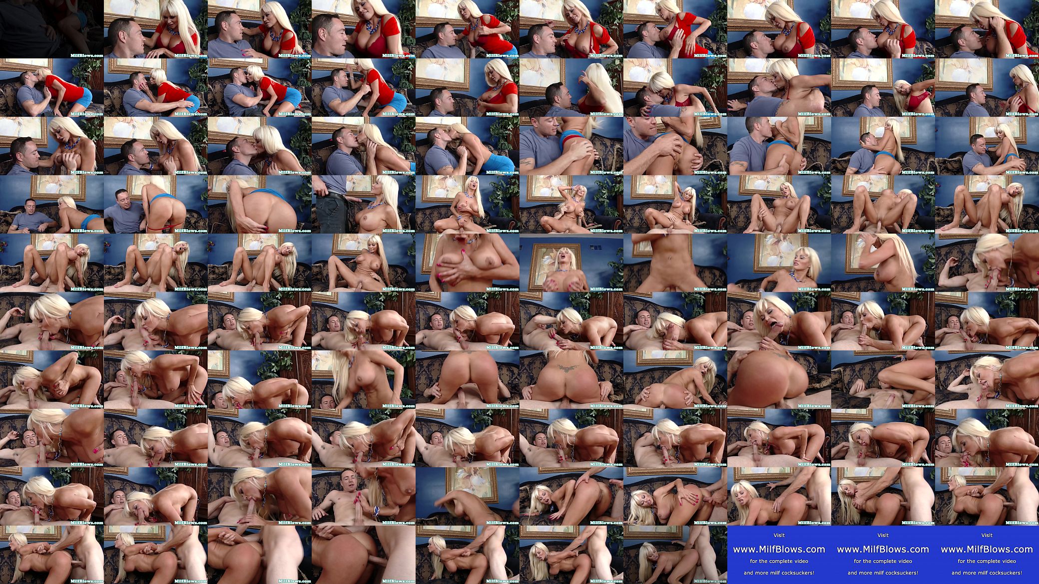 Busty Milf pussy drilled by lucky young guy 预览图