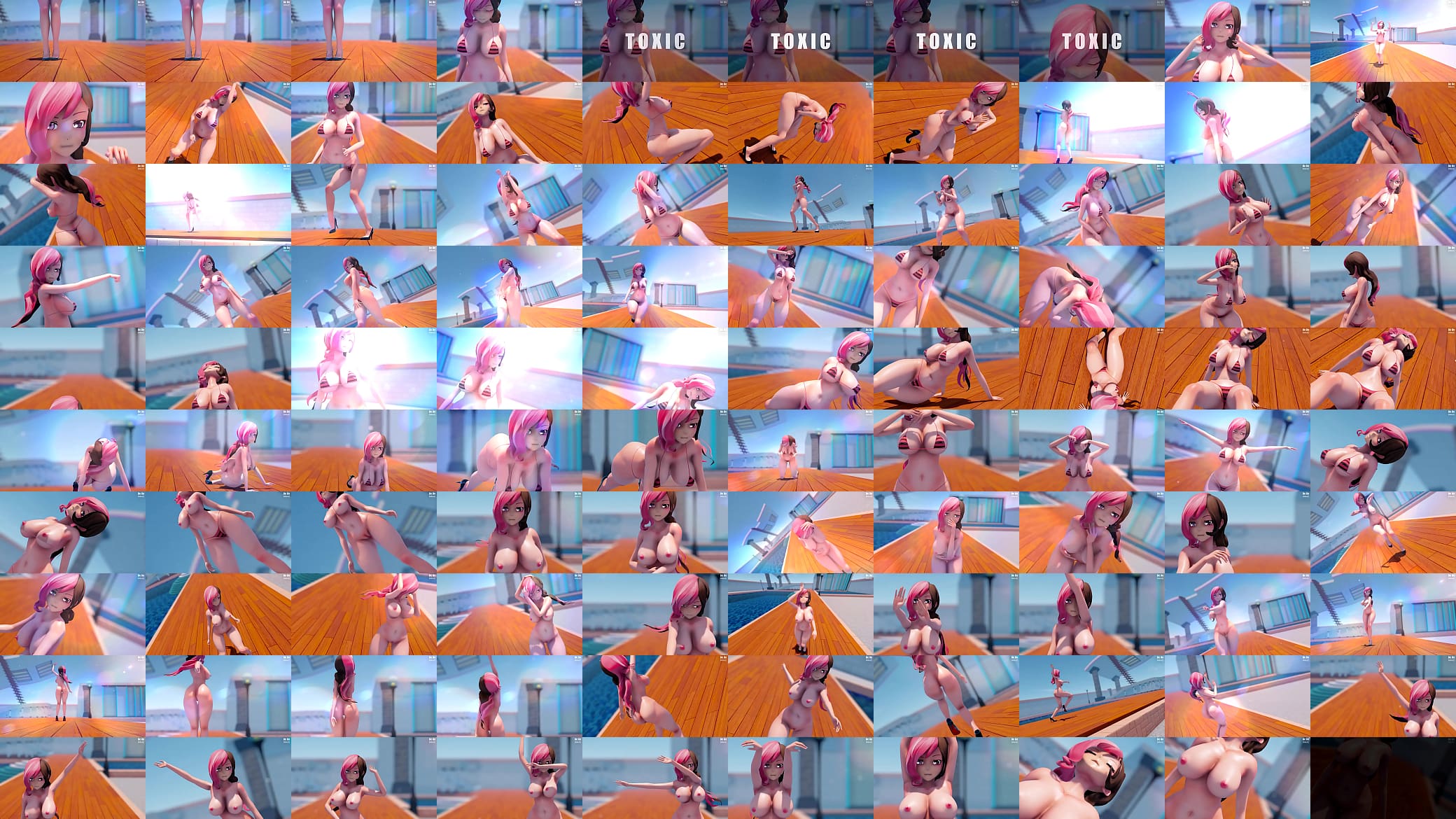 MMD [R18] Toxic 预览图