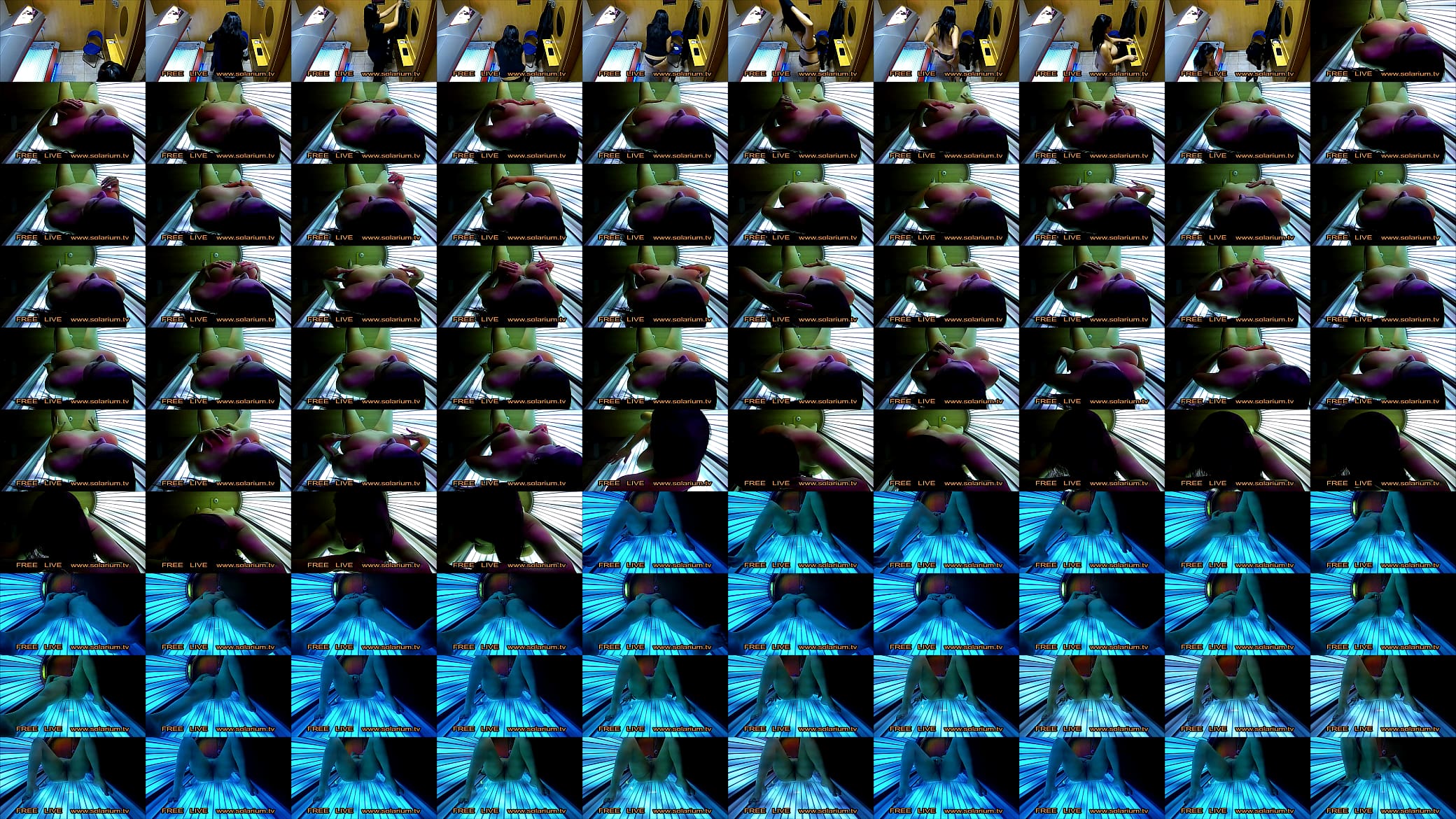 Hot Horny Girl with Big tits mastubating in Real Public Tanning Salon. Reallifecam and 20 Hidden Webcams under der Tanning Bed. 预览图