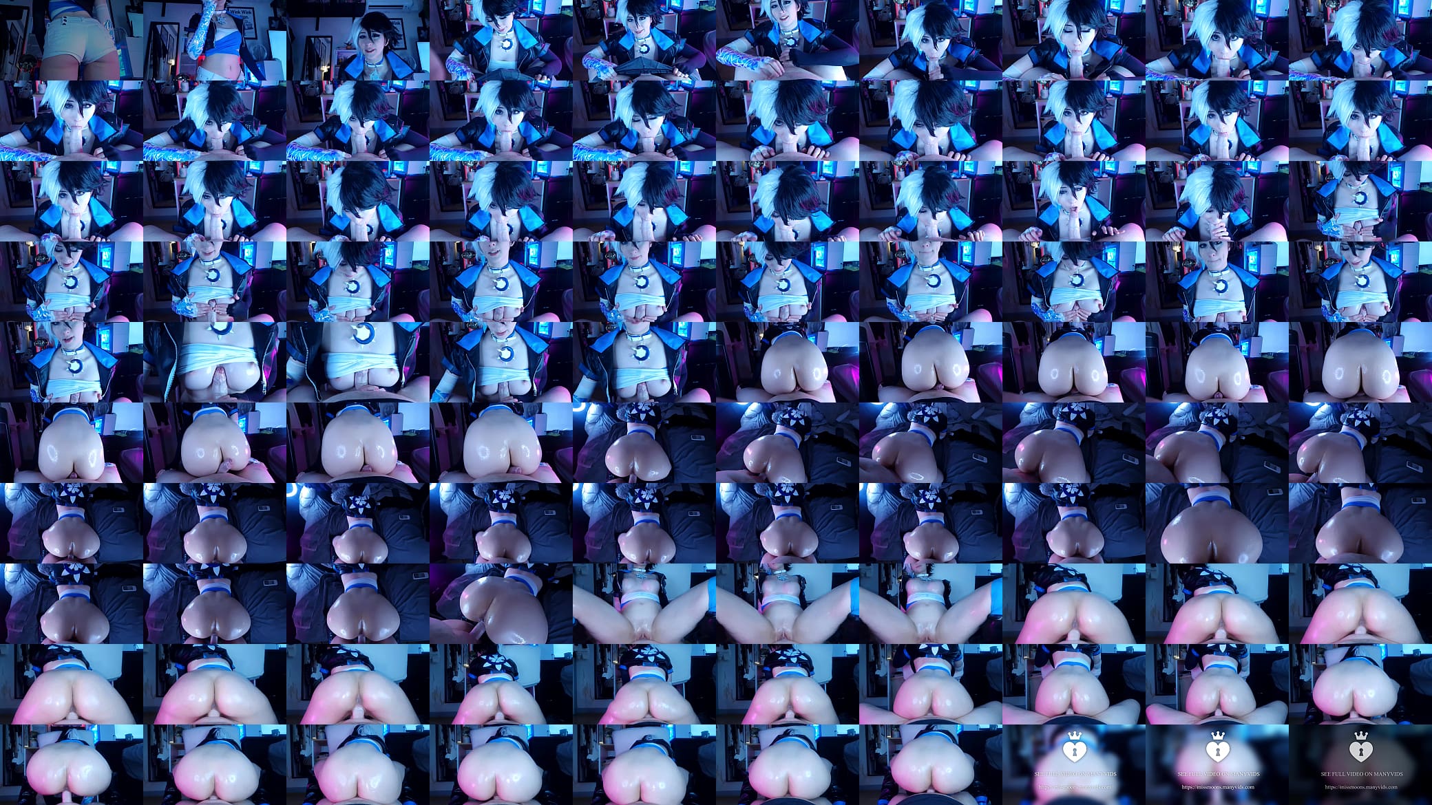 Pervy roommate wanted to see my luna snow cosplay so I dominated him TRAILER 预览图