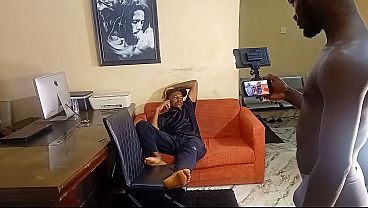 LEKKI BANGERS: GETTING SOME EXTRA DICK FROM HARVEYXBUSH BEHIND THE SCENE