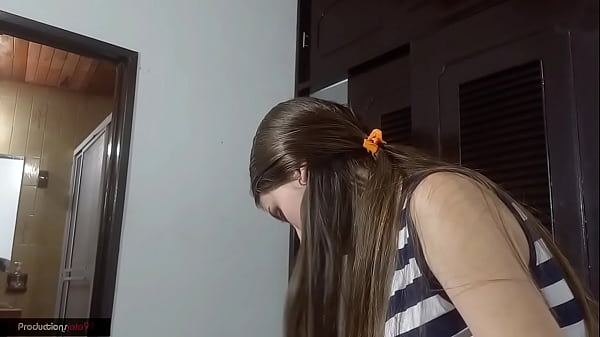 With a cabin alone and excited, my stepsister and I started touching each other until we ended up fucking each other.