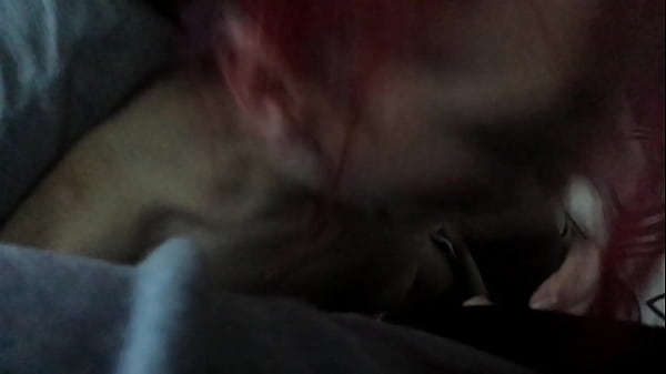 red head sucking my big dick