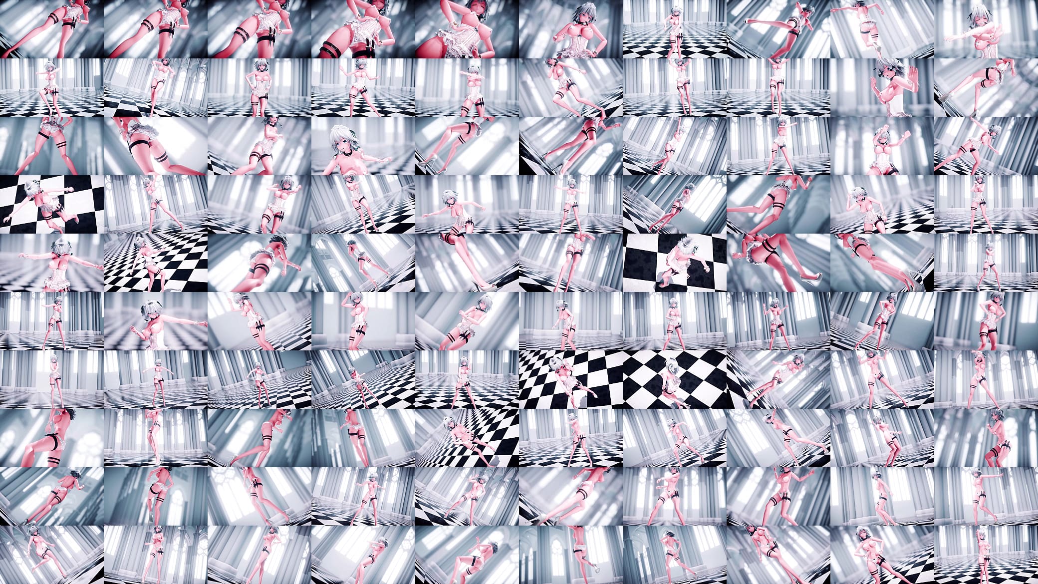 [MMD T o u h o u] S a k u y a I z a y o i [HIGHER] 预览图