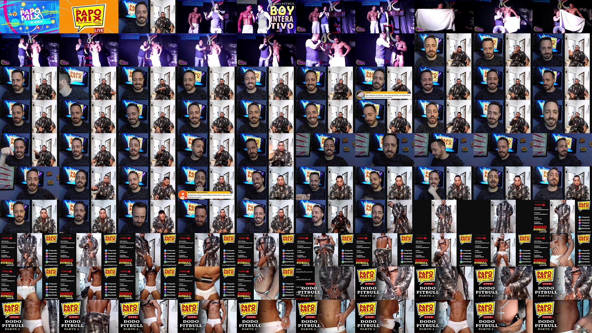 LIVE PAPOMIX - Safadeza Total: Dodo Pitbull e os shows interativos  - Parte 2 - WhatsApp PapoMix (11) 94779-1519 预览图
