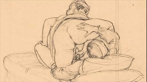 vintage erotic drawings