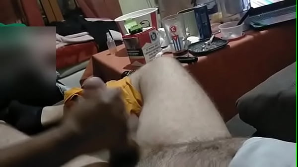 Handjob to my big cock part 2 CUM !!!!!