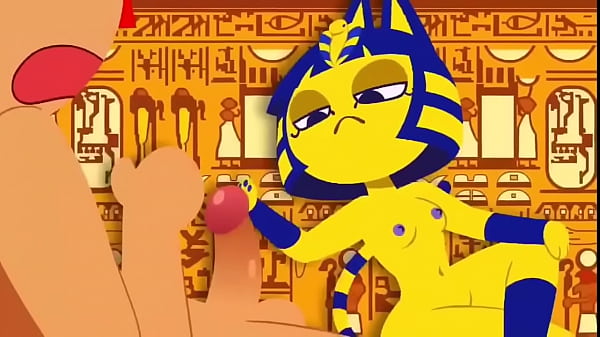 Animalcrossig  ankha fuck fest