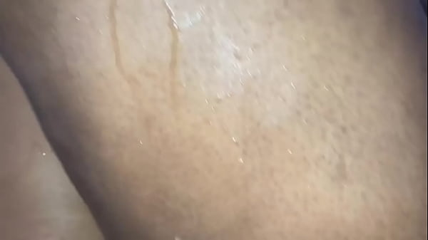 Hot friend in the bath