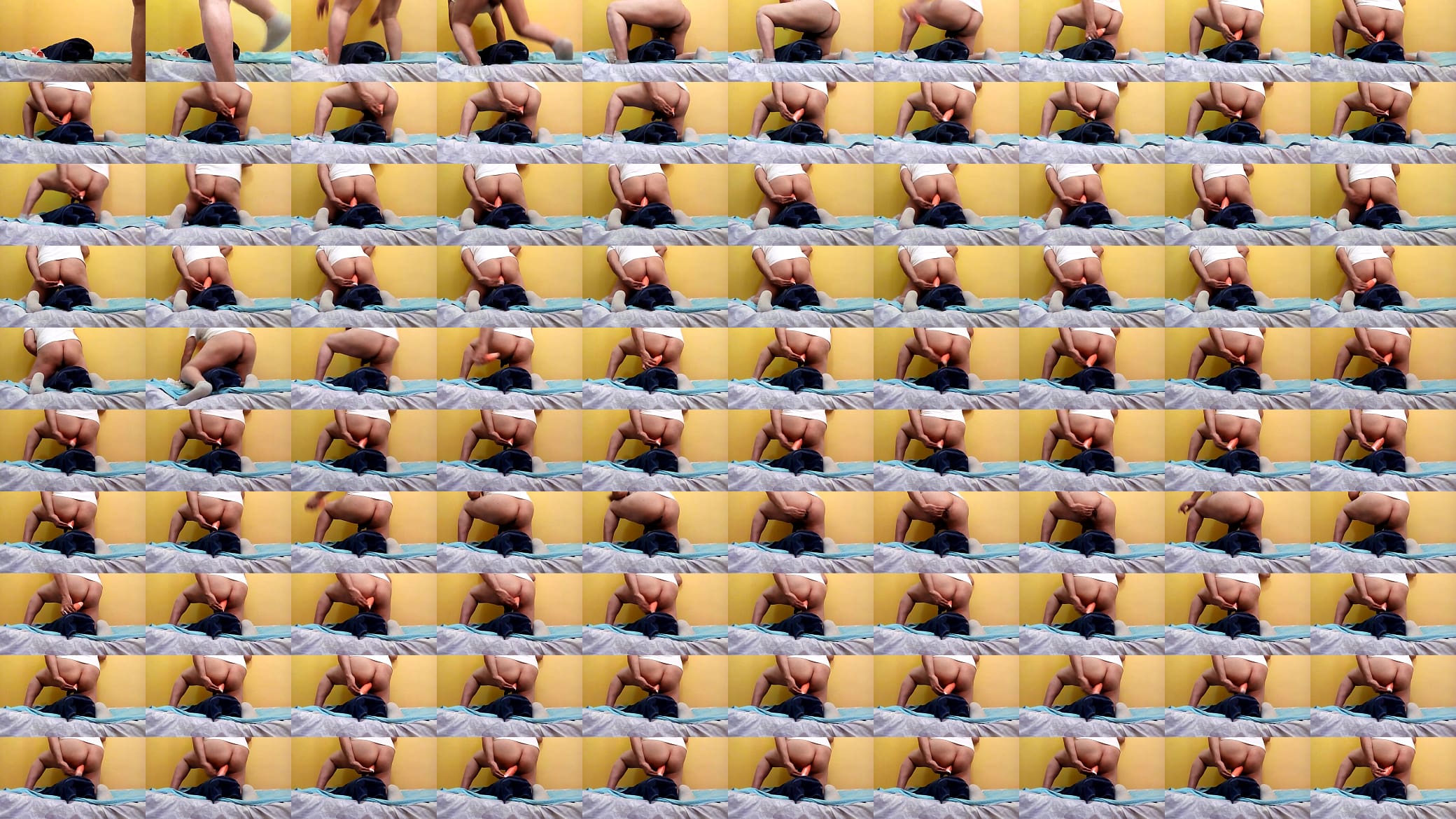 Que rico como mi culo devora ese trozo en la cama 预览图
