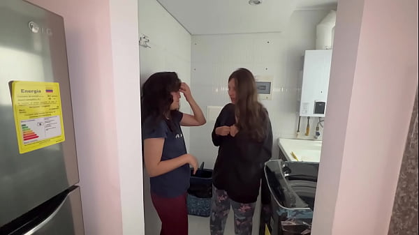 My girlfriend discovers me being unfaithful in a hot call while we have her in the guest room