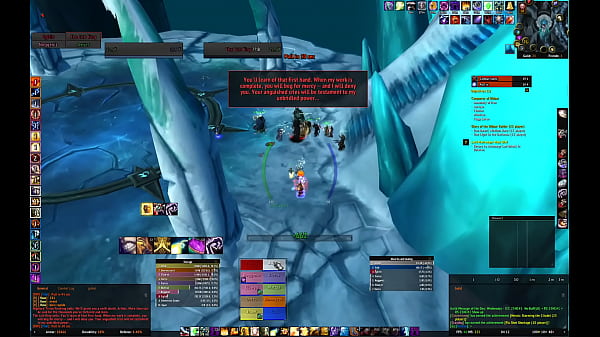 Arthas disse que aguentava 10 mas acabou glub