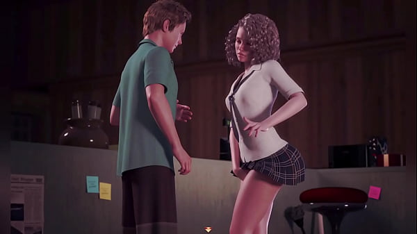 Licked his girlfriend's vagina during her work. Public Sex | Adult games