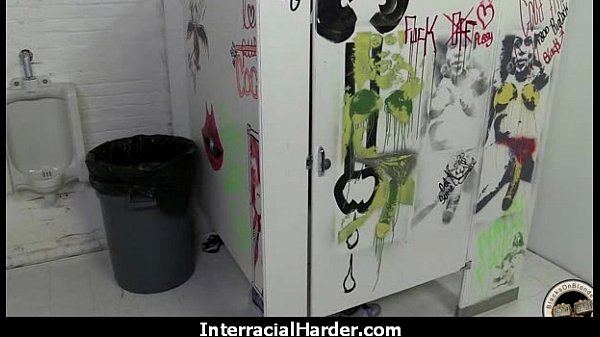 Huge black cock takes little white ass 23