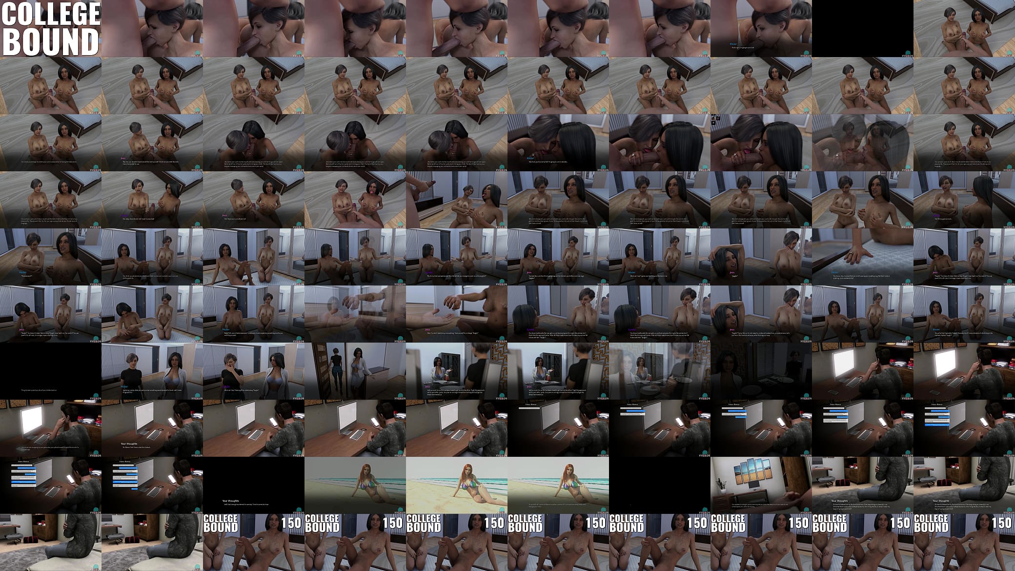 BOUND #150 &bull; Spraying their bodies with hot jizz after a good fuck 预览图