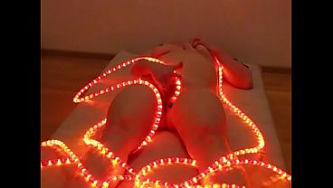 Madame Birgit and Alan SexPlays in Red to Mutual Orgasms