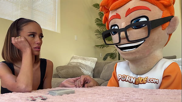 Magic Crystal Balls Get a Tongue Buffing by Brunette Mystic Christina at PornDudeCasting!