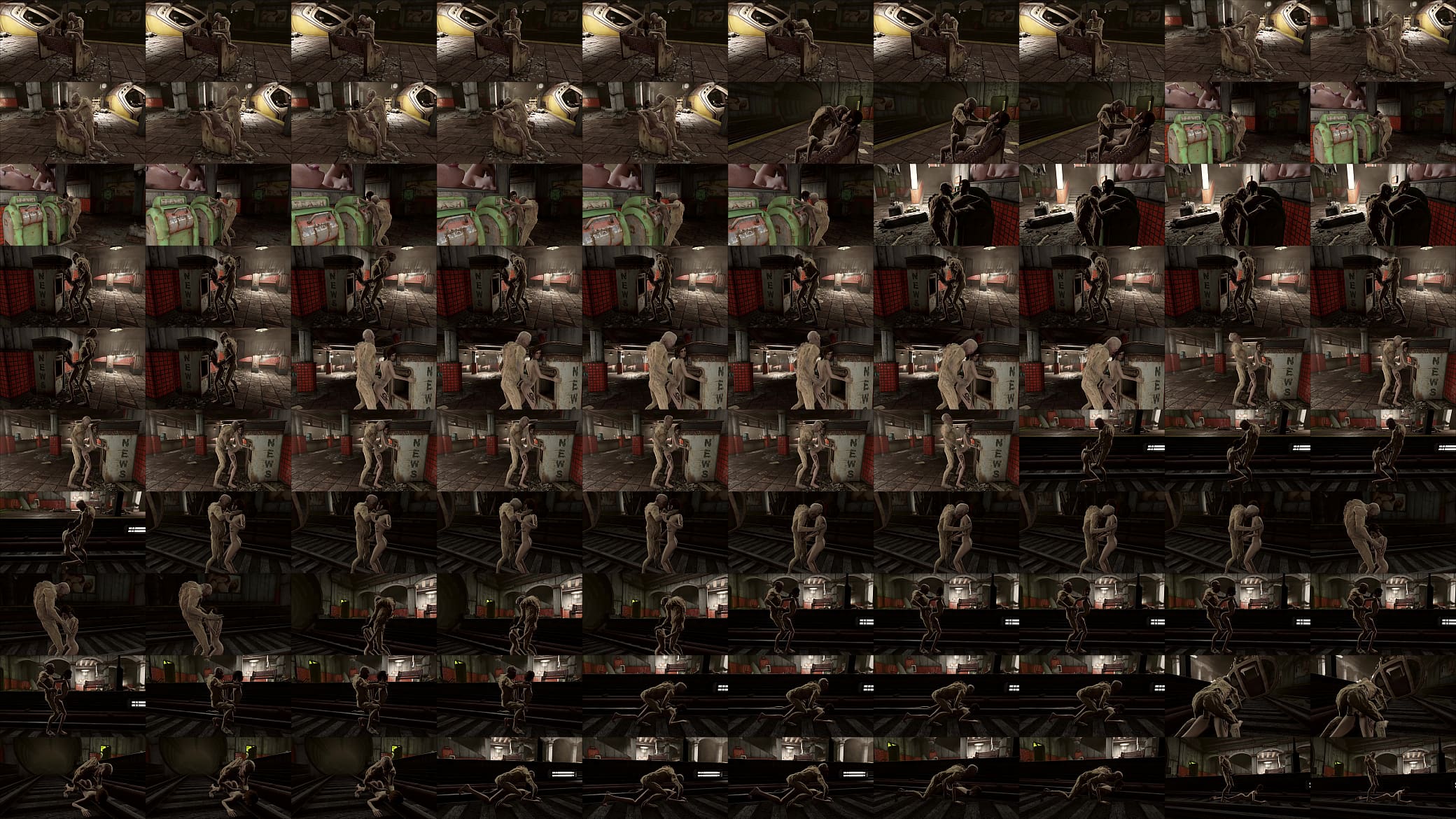 FO4 In the rubble of the subway 预览图