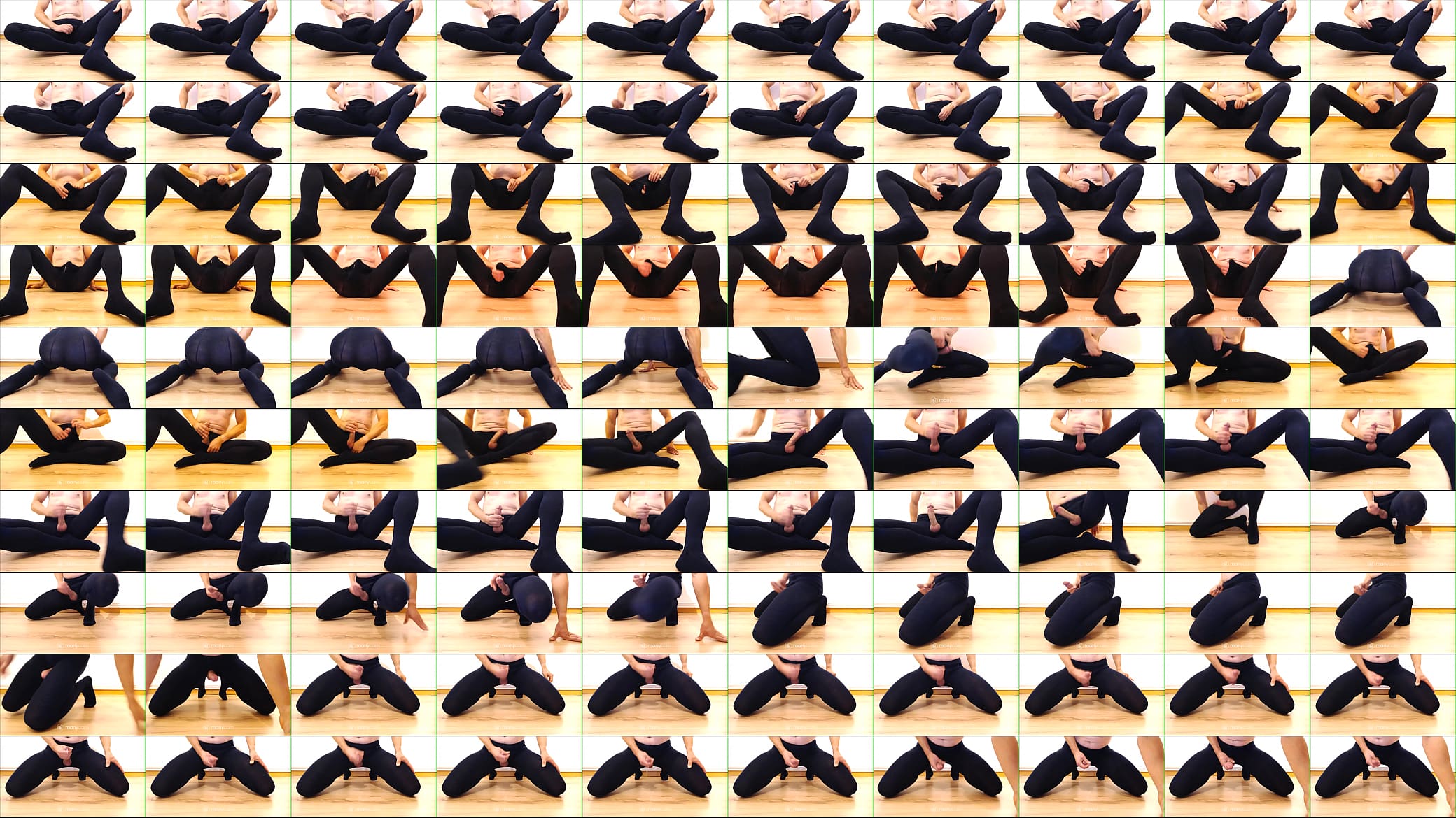 Masturbation with cumshot in pantyhose 预览图
