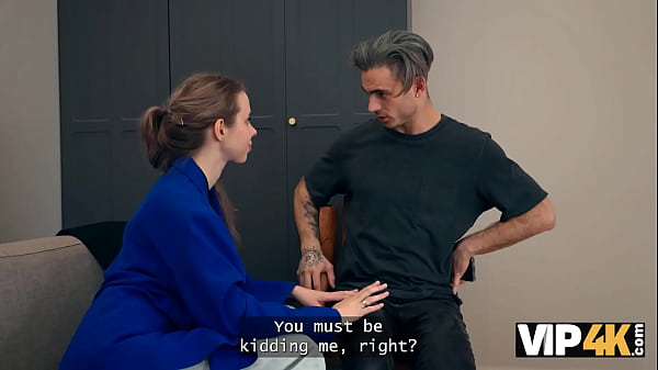 VIP4K. 2 Russian NYMPHOMANIACS giving a dude a proper all the way licking