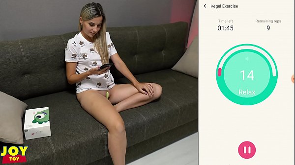 Pussy training with a toy Monster Pub 2 - Kegel Exercises | DAY 2