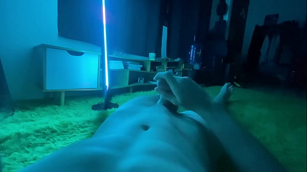 Jerking off at home