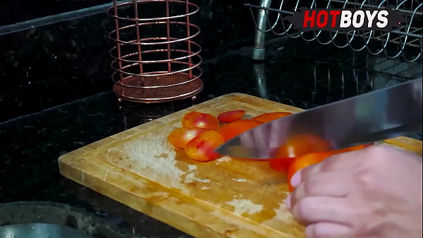 Fucking my man in the kitchen
