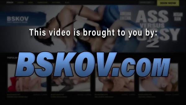 Blonde takes cum load in face and mouth