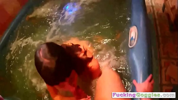 Random Girl Fucked in a Hot Tub