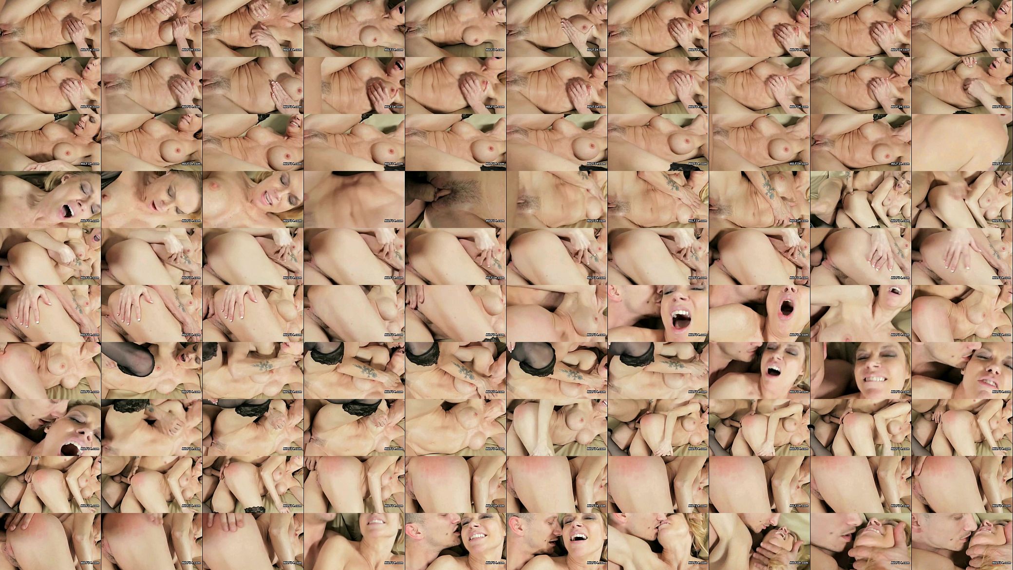 Horny milf fucked and jizzed on at home 预览图