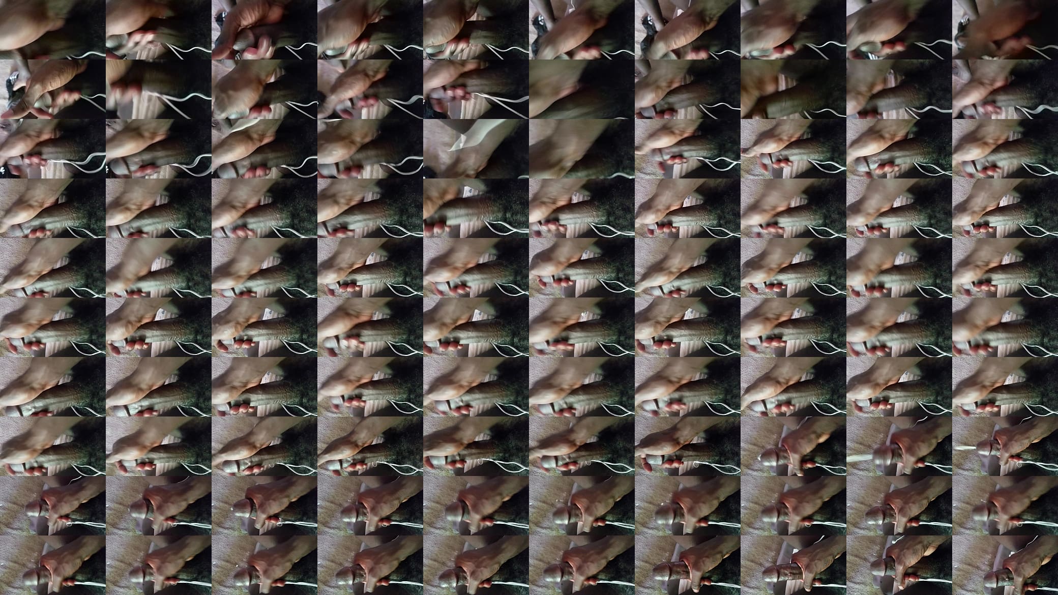 Jacking off my big dick and cum 预览图