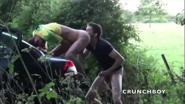 MAX fucked by straight bo in the car outdoor
