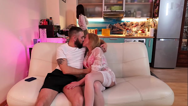 Stepmother Mia Capri with Margo Von Teese in anal threesome