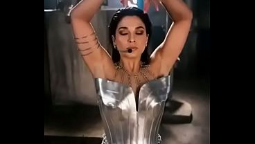Dancing bondage in the barrel