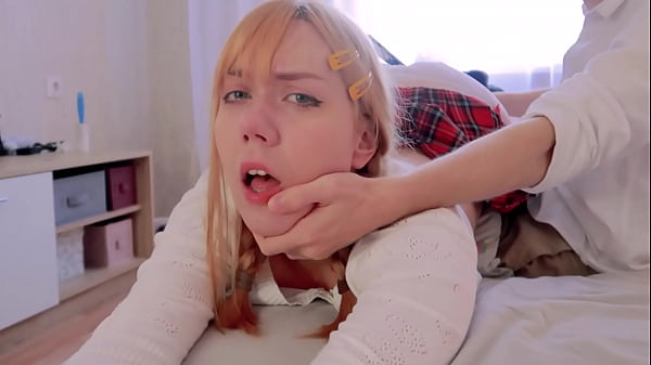 Step sister spanked to for misbehave and got anal creampie