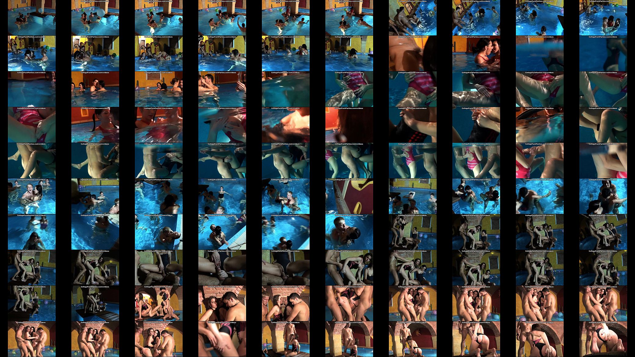 Student orgy in the pool 预览图