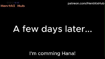 Download Video - Uzaki Hana cheating ntr sex &vert; Anime hentai animation