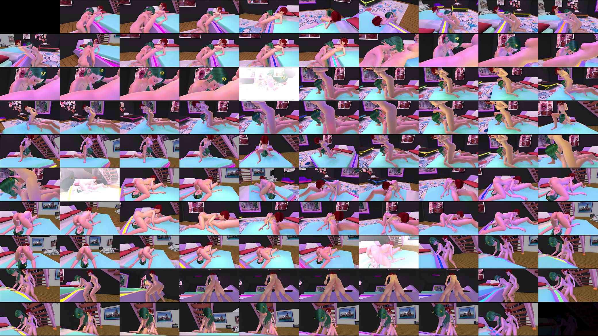 Futanari Cumlovers Sucking and Fucking (SecondLife) 预览图