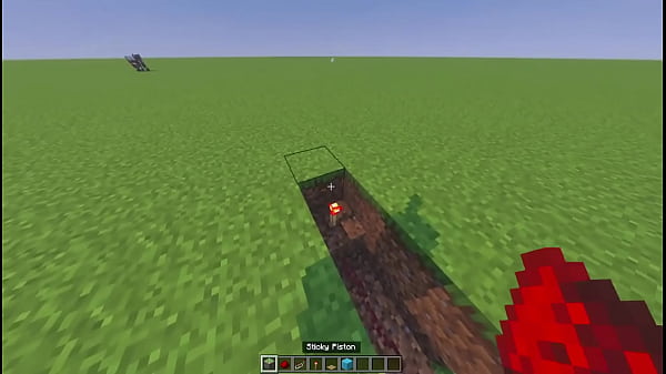 how to build 2x2 piston door in minecraft bedrock