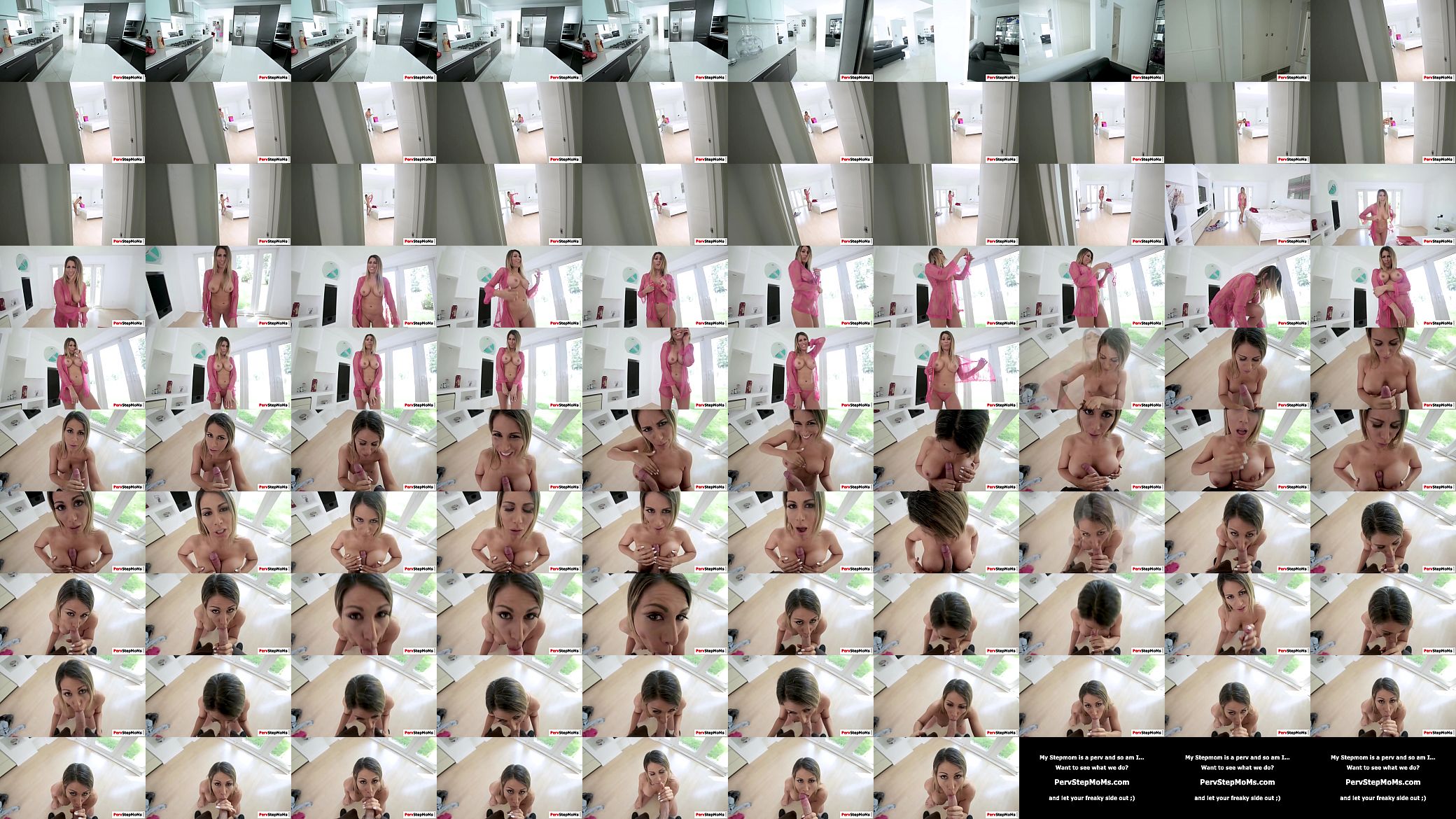 Stepmom Makayla worshipped stepsons huge cock 预览图