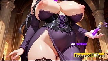 Eternal Youth MILF Sorceress with Perfect Curves Gets Fucked in the Forbidden Library - AI ANIMATION