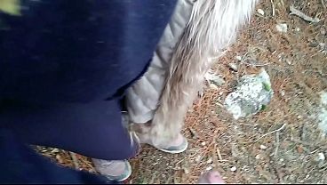 STRANGER HIKING FUCKED IN THE MOUNTAINS