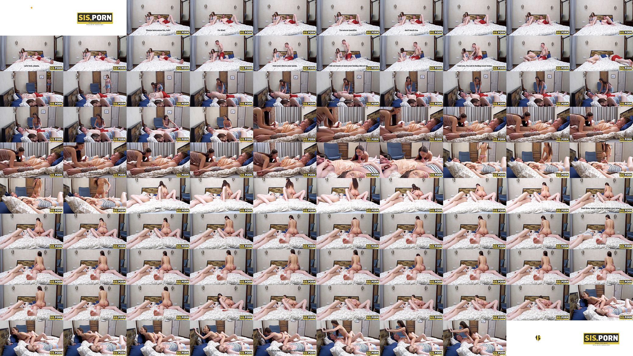 SIS.PORN. Excited guy assfucks winsome stepsis near s. wife 预览图