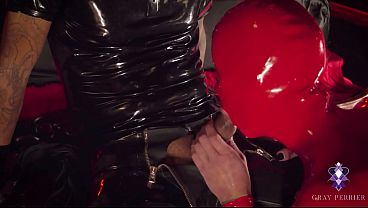 Latex & Bondage II - Mickey Mod Dominates TS Gray Perrier