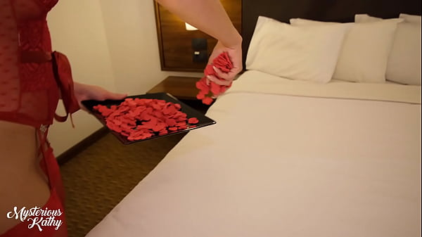 Shyness? No more! Saint girlfriend surprises and turns into a whore on Valentine's Day (Complete on RED) - MysteriousKathy