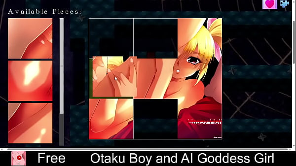 Otaku Boy and AI Goddess Girl