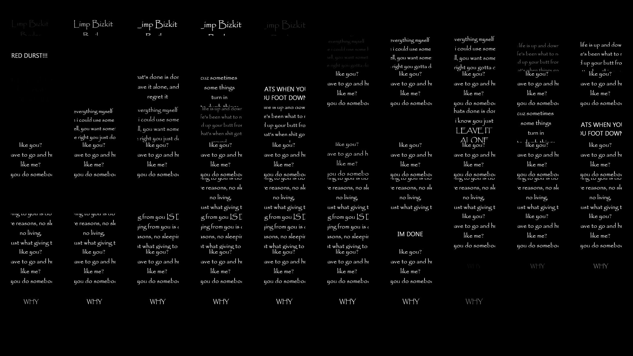 Bizit &quot;Boiler&quot; Lyrics. 预览图