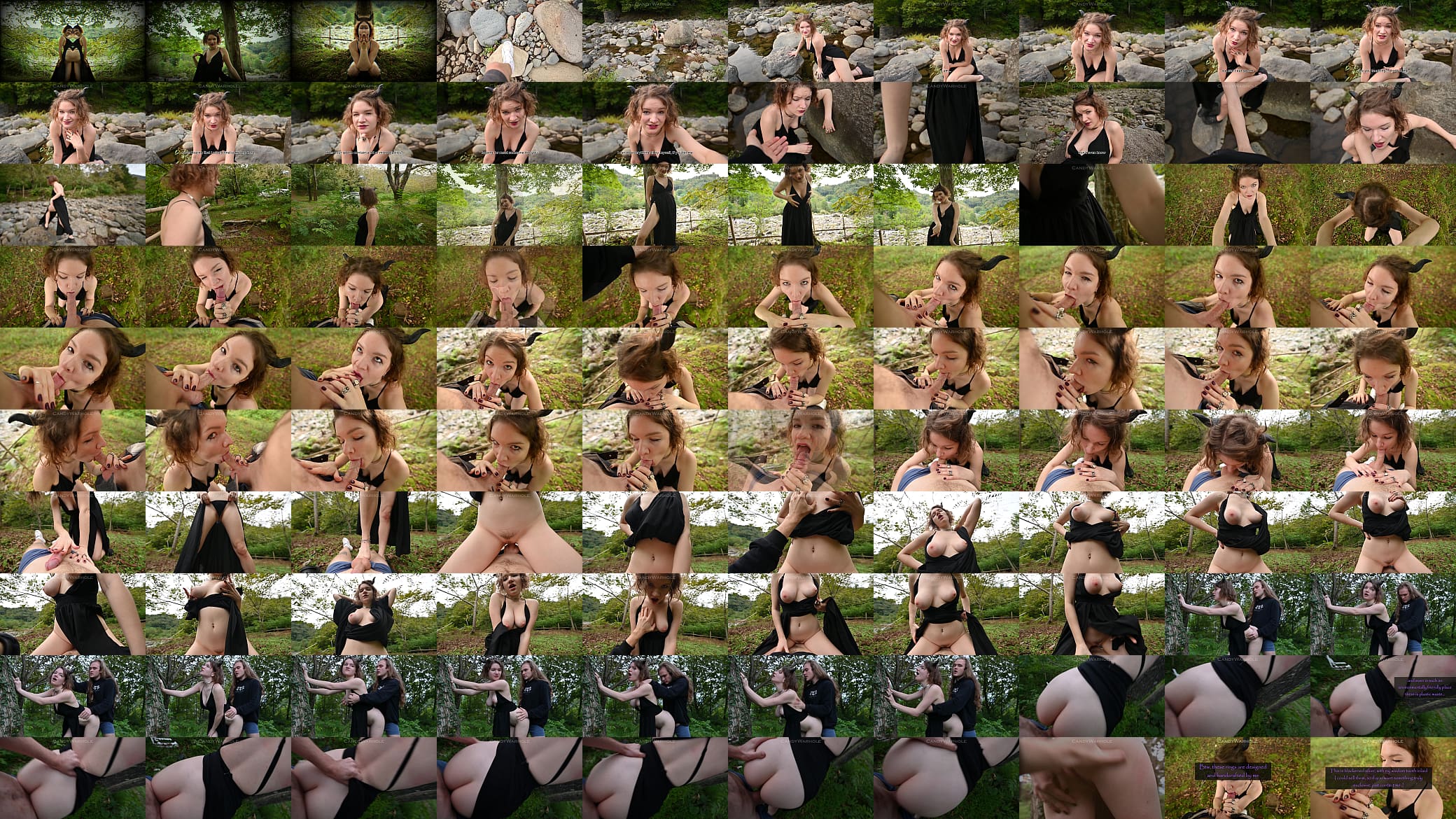 Succubus begs me to fill her juicy pumpkin - Halloween creampie 预览图